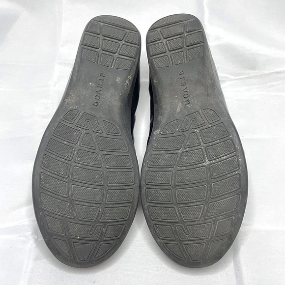 Rockport Aravon Black Andrea AR Ballet Flat Sz 7D WIDE - Picture 7 of 10